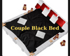 Couple Black Bed