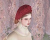 lace beret red