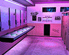 Neon Public Bathroom