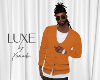 LUXE Men Cardigan Spice