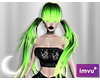 Witch Green Hair