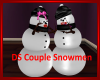 DS Couple snowman