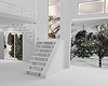 Empty White Room Winter