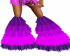 purple pink huge boot