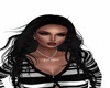 Ravens black hair