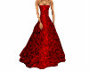 Red Glitter Gown