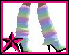 Rainbow Leg Warmers