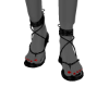 v. Black Sandals