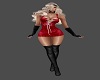 FALLEN DRESS RED LLT