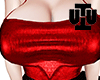 UT^Red Leather Top