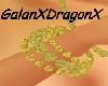 *GD* Bracelet Gold glitt