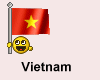Vietnam flag smiley