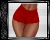 Red Satin Shorts