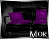 *M* LATEX Purple Sofa 1