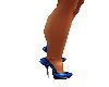 Blue Caroline Heels