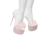 L! FUR HEELS PINK