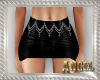[AIB]Cross Leather Skirt