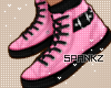 !!S Sneakers B Pink LT