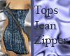 Tops "Jean Zipper"