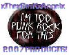 I'm Too Punk Sticker