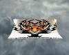 Tribal tiger pillow