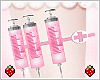 ☆ Pink Nurse Syringes