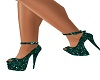 (Bell) Green Dance Shoes
