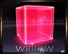 Red Glow Cube