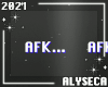 A✦ AFK Head Sign