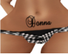 Donna Belly Tattoo