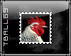 Rooster Stamp