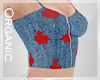 Canada Jean Belly Top