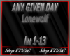 lTl AnyGivenD.-Lonewolf
