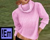 !Em Pink SweaterCowlneck