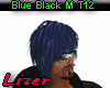 Blue Black M Gothic T12