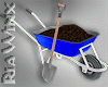 Wheelbarrow + Shovel