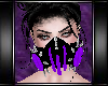 Purple Raver Mask