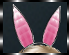 Sterling Pink Bunny Ears