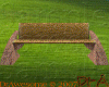 A Green Snuggle Bench