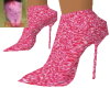 PK Pink Glitter Heels