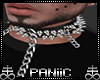 ✘ Spike x Chain Collar