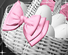 BOA Pink Bunny Basket