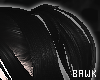 + Pigtails Black
