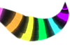 {kk} rainbow dawg tail