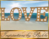 I~Beach LOVE Letters