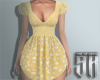 𝐊 Dress Yellow Floral