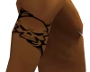 Tribal Skull Arm Tattoo