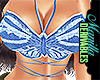 ! DRV L Denim Butterfly