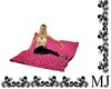Pink Black Cuddle Pillow