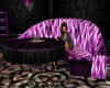 Black Purple Club Booth 
